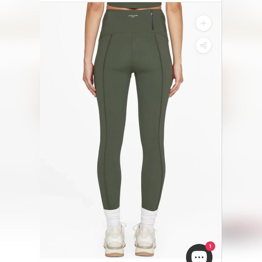 Anine Bing Sport Bran Leggings full‎ coverage - Picture 3 of 11